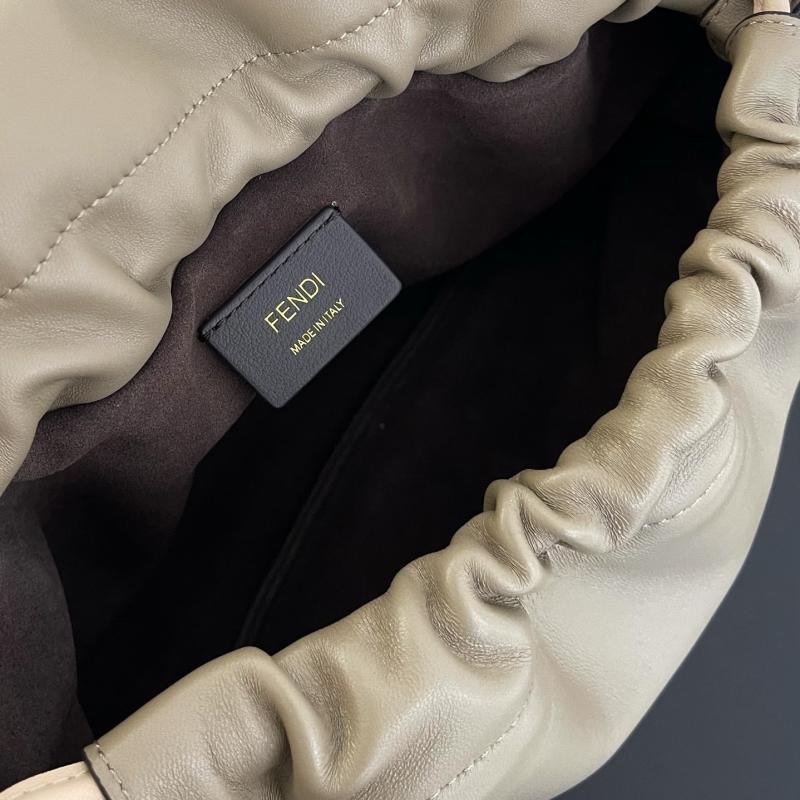 Fendi Mamma Baguette Medium Grey 8BR833
