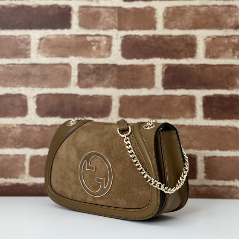 Gucci Blondie medium shoulder bag Brown 815715