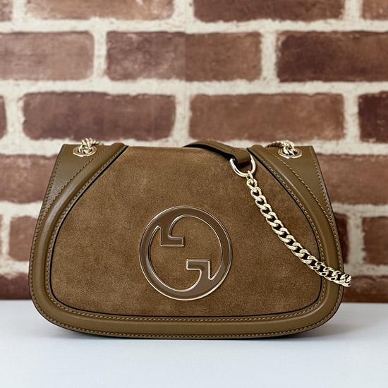 Gucci Blondie medium shoulder bag Brown 815715