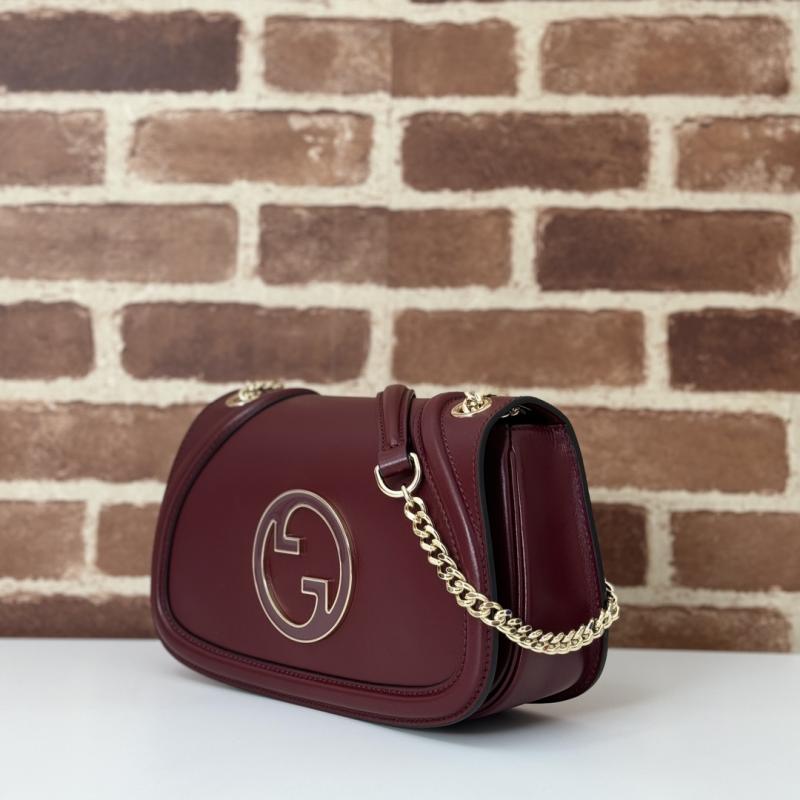 Gucci Blondie medium shoulder bag Red 815715