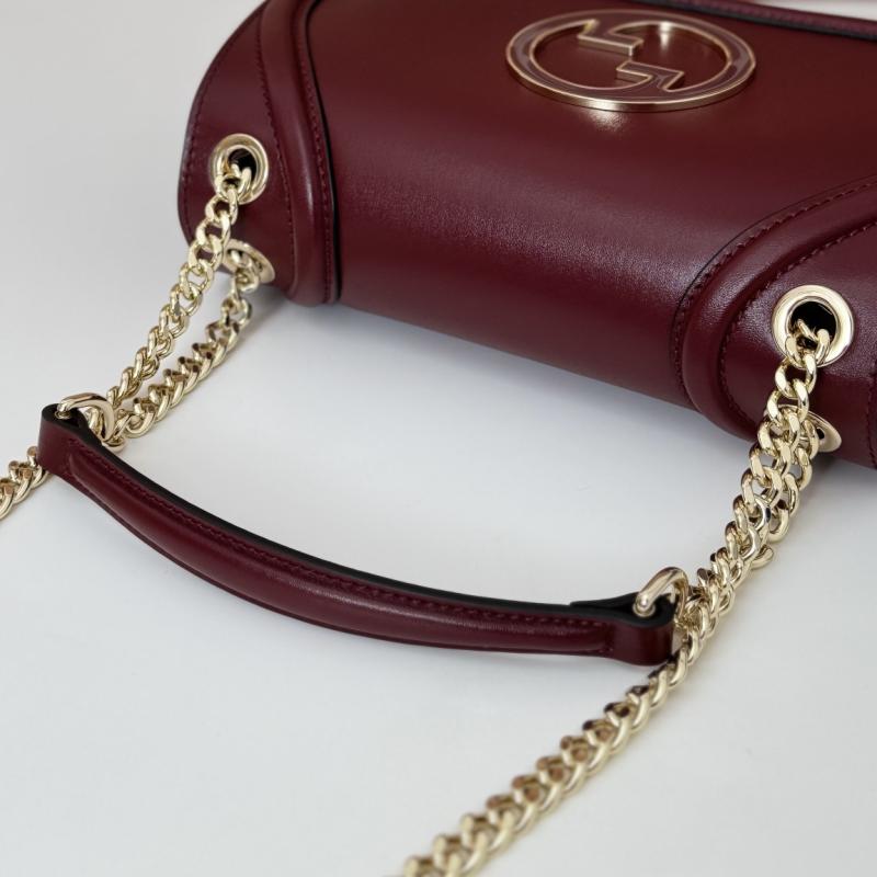 Gucci Blondie medium shoulder bag Red 815715