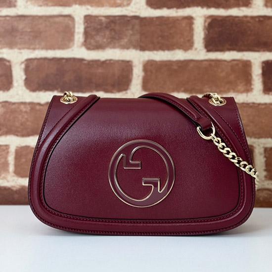 Gucci Blondie medium shoulder bag Red 815715