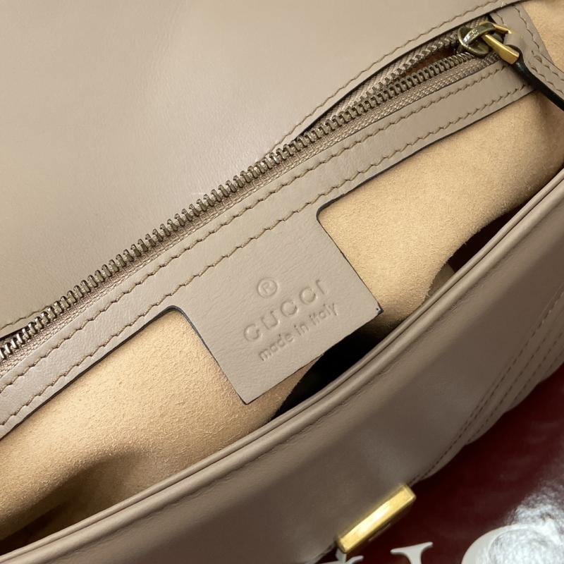 Gucci GG Marmont Medium Shoulder Bag Beige 443497