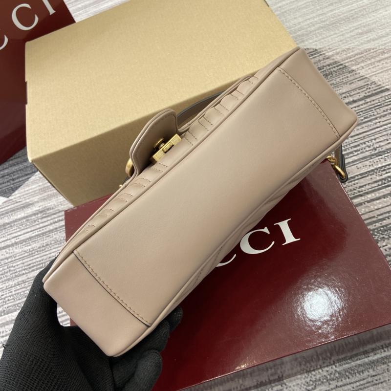 Gucci GG Marmont Medium Shoulder Bag Beige 443497