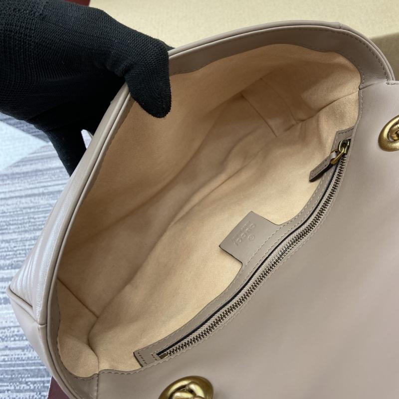 Gucci GG Marmont Medium Shoulder Bag Beige 443497
