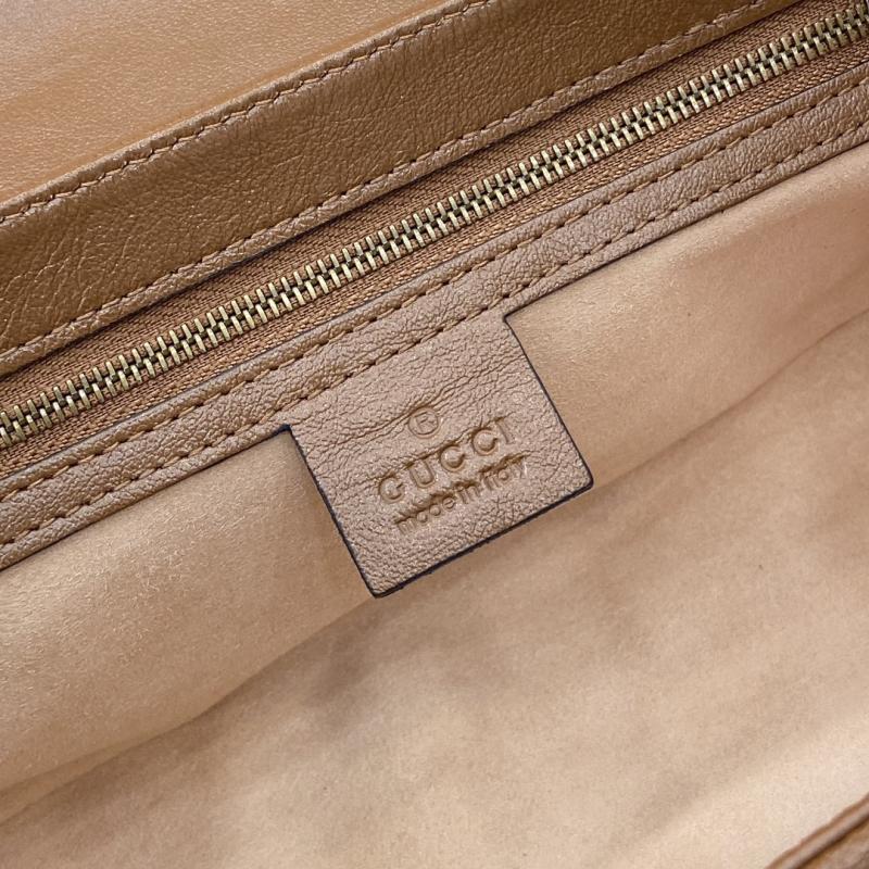 Gucci GG Marmont Medium Shoulder Bag Brown 443497