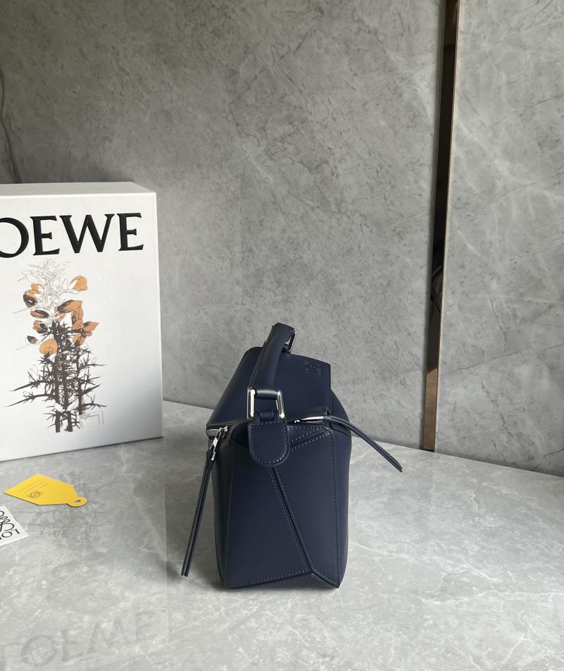 Loewe Small Puzzle Bag Blue L051702