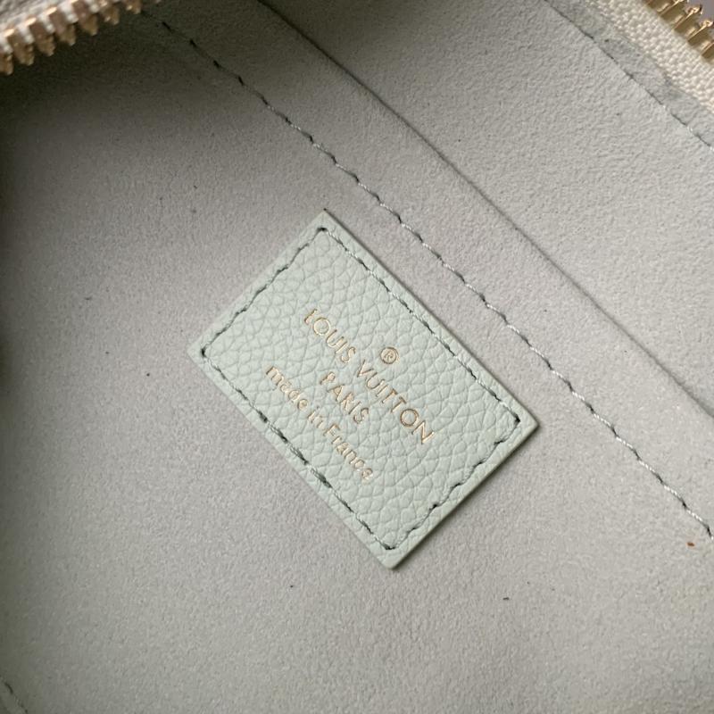 Louis Vuitton Calfskin Speedy 18 Green M24604