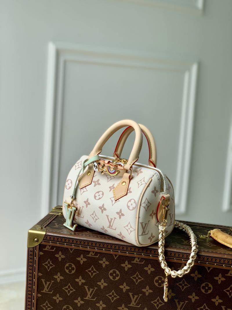 Louis Vuitton Speedy 18 with Chain Strap M24474