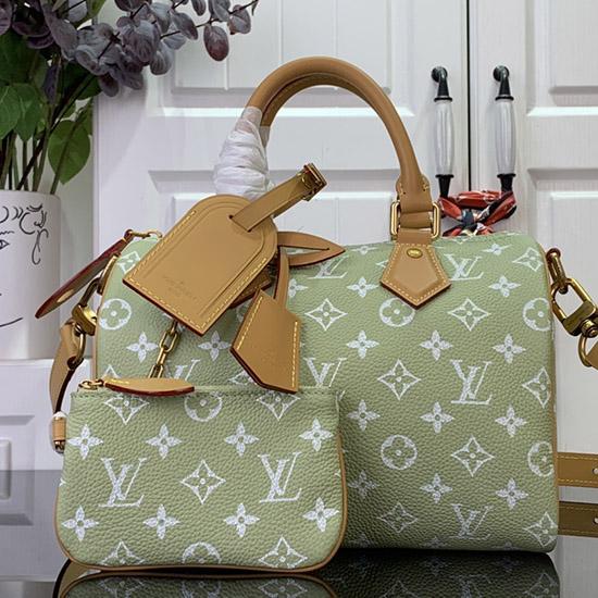 Louis Vuitton Speedy P9 Bandouliere 30 Frozen Lime M24423