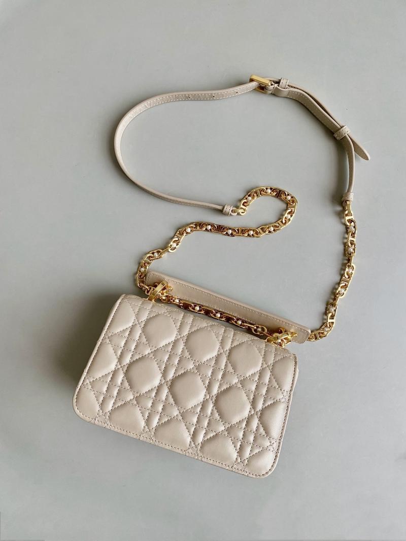 Mini Dior Jolie Top Handle Bag Beige DM6551