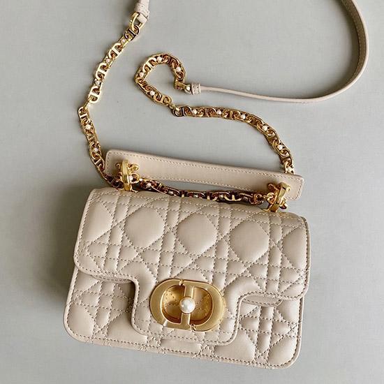 Mini Dior Jolie Top Handle Bag Beige DM6551