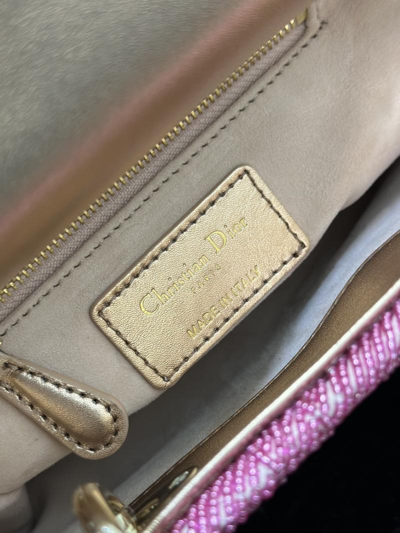 Mini Lady dior Bag Embroidered with Beads M0505