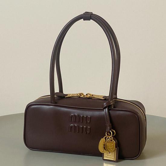 Miu Miu Beau leather bag Briarwood 5BB173