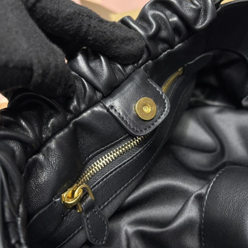 Miu Miu Joie nappa leather bag Black 5BG036