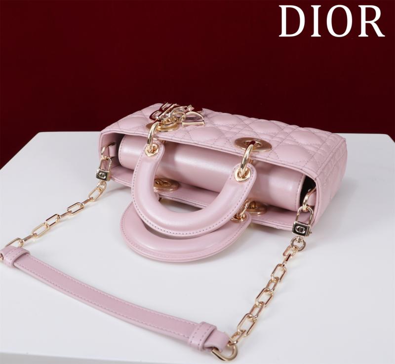 Small Lady D-Joy Bag Pink M0613