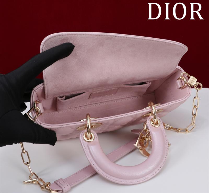 Small Lady D-Joy Bag Pink M0613