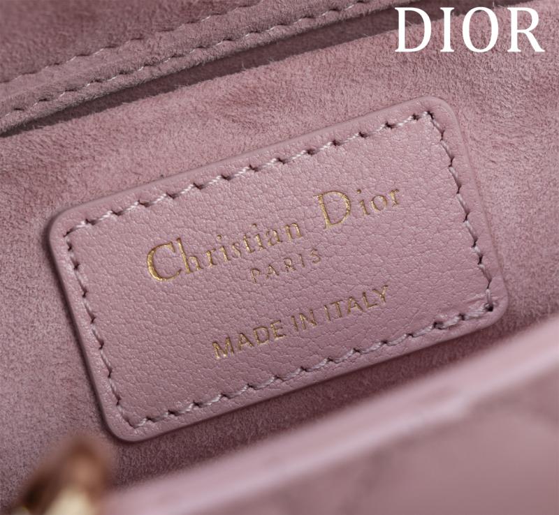 Small Lady D-Joy Bag Pink M0613