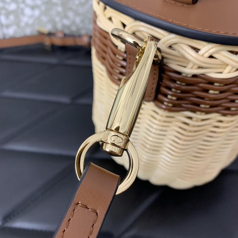 Valentino VLogo Signature Makeup Case Bag Brown V5066