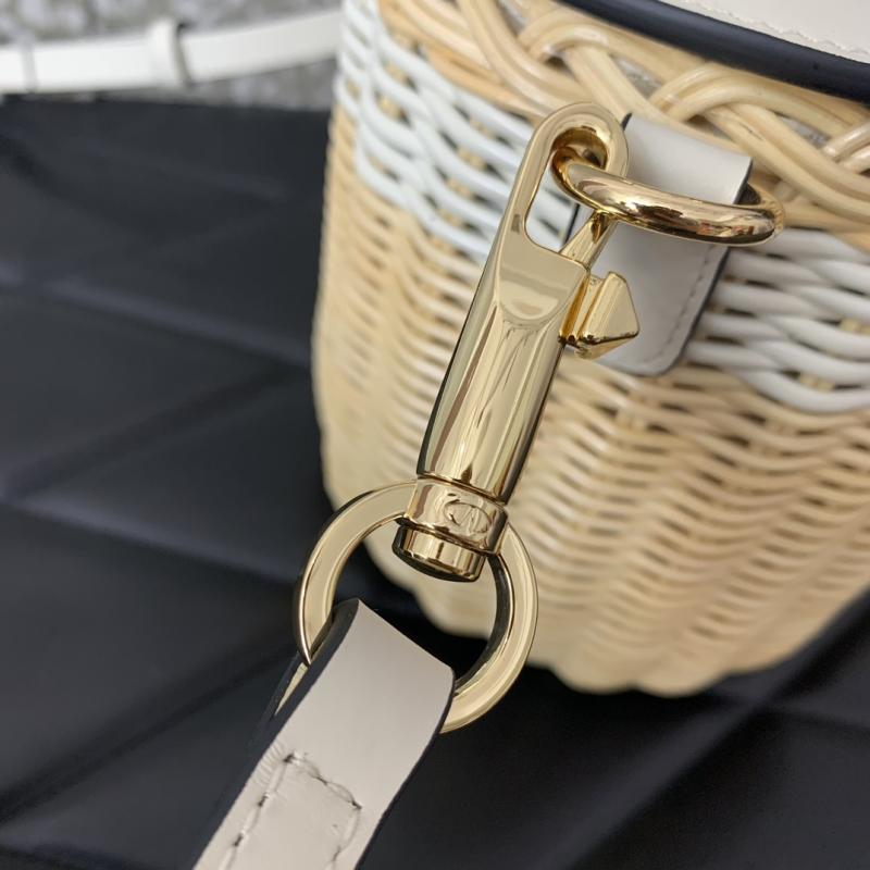 Valentino VLogo Signature Makeup Case Bag White V5066