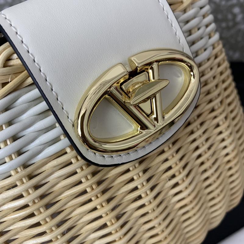 Valentino VLogo Signature Makeup Case Bag White V5066