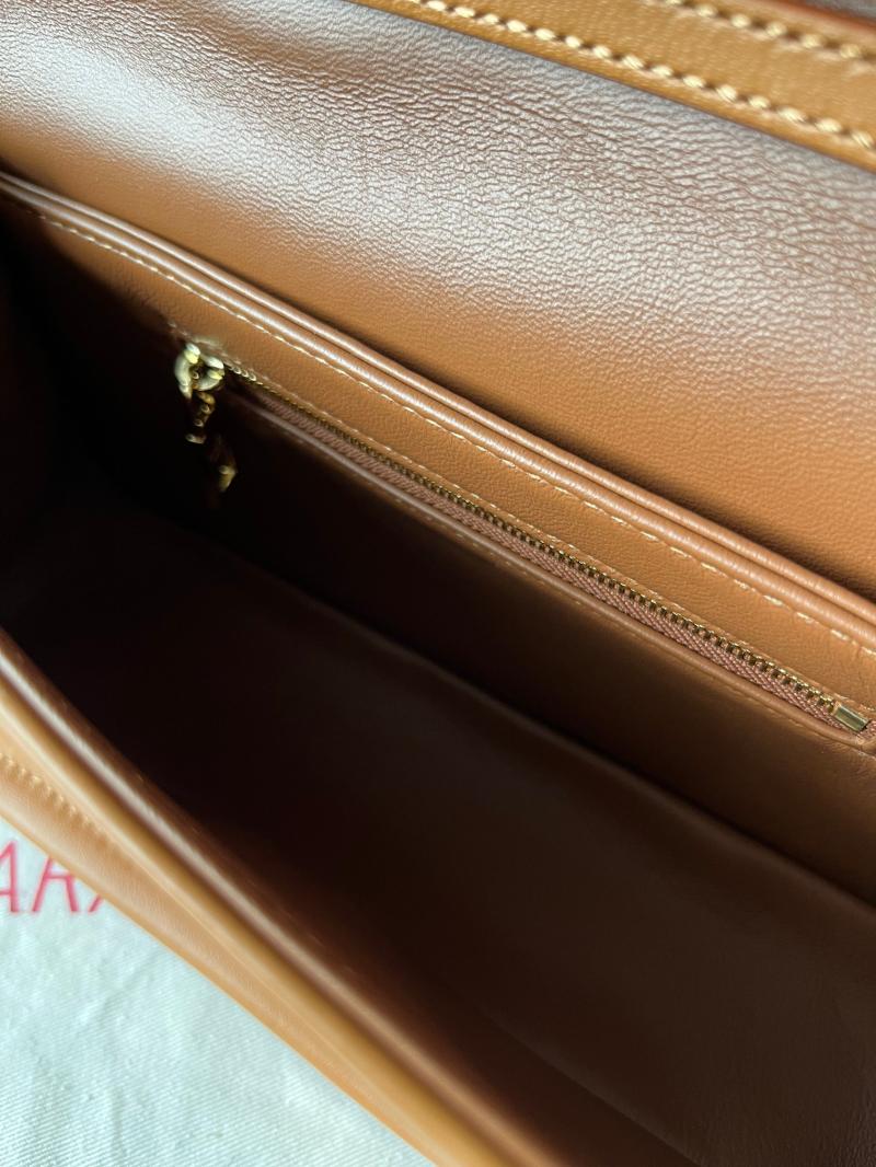 Valentino Vlogo 1960 Nappa Leather Medium Handbag Camel V22060