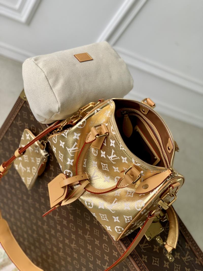 Louis Vuitton Speedy P9 Bandouliere 25 Gold M24423