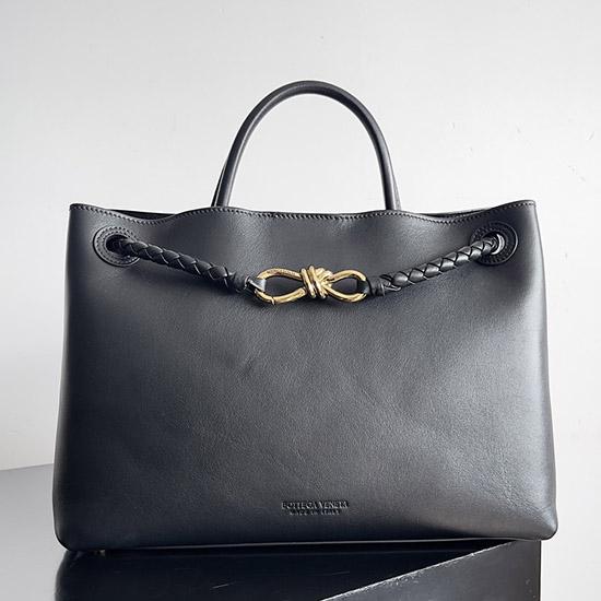 Bottega Veneta Medium Andiamo Black 810214