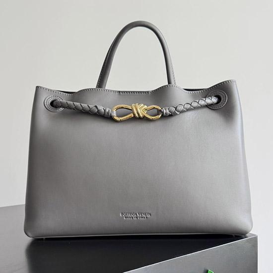 Bottega Veneta Medium Andiamo Grey 810214