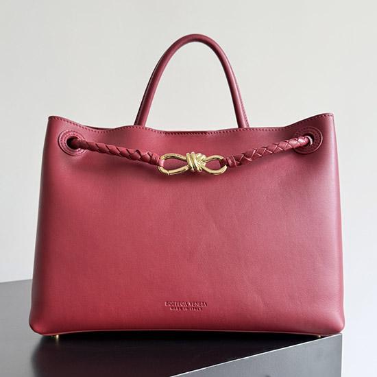 Bottega Veneta Medium Andiamo Red 810214
