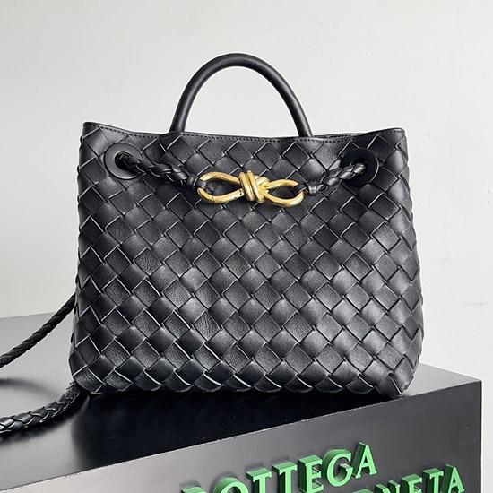 Bottega Veneta Small Andiamo Tote Bag Black 743568