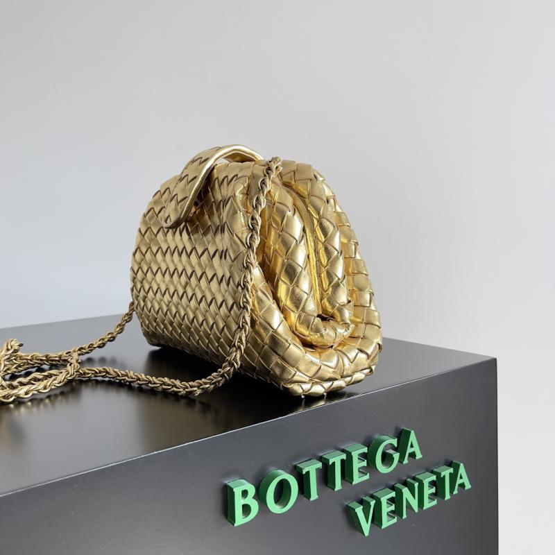 Bottega Veneta Small Lauren 1980 Bag Gold 804038