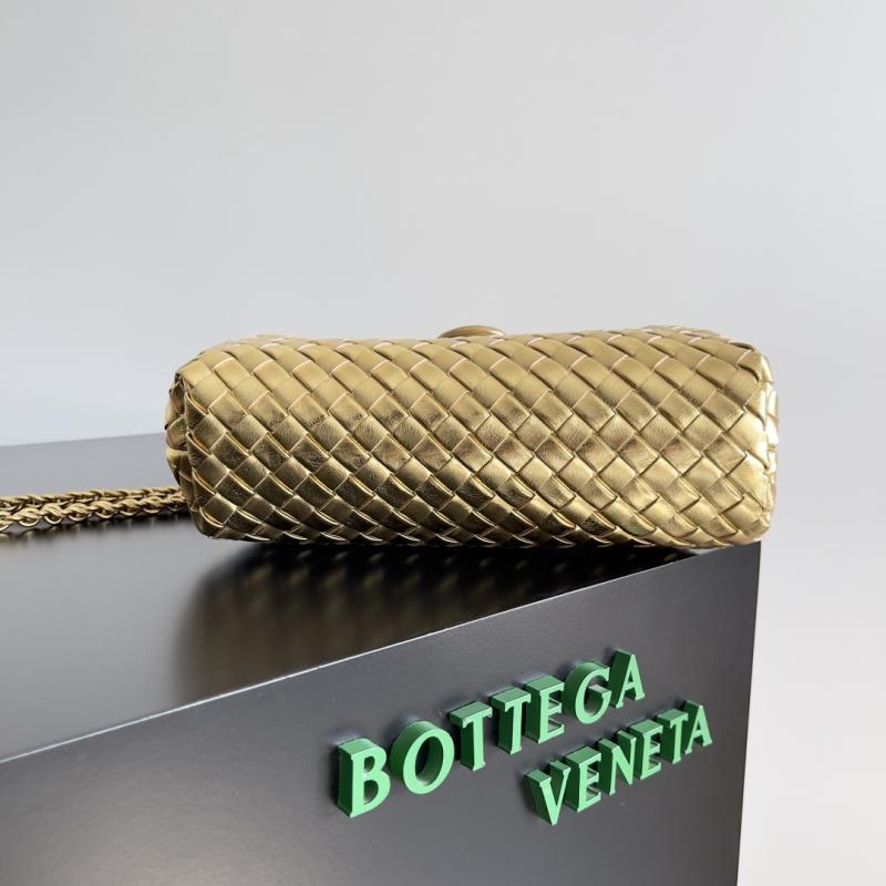 Bottega Veneta Small Lauren 1980 Bag Gold 804038