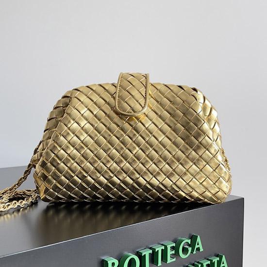Bottega Veneta Small Lauren 1980 Bag Gold 804038