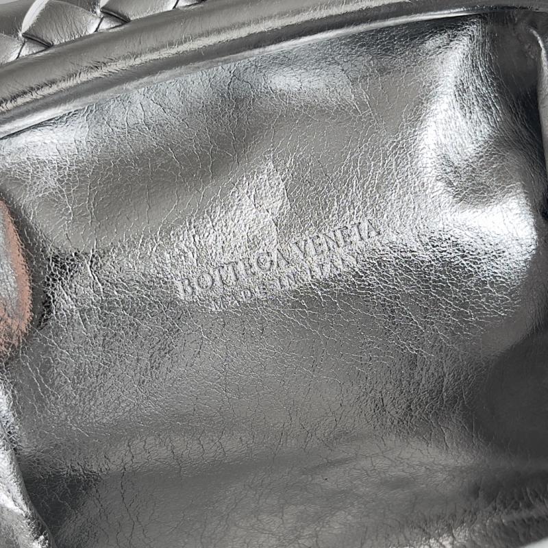 Bottega Veneta Small Lauren 1980 Bag Silver 804038