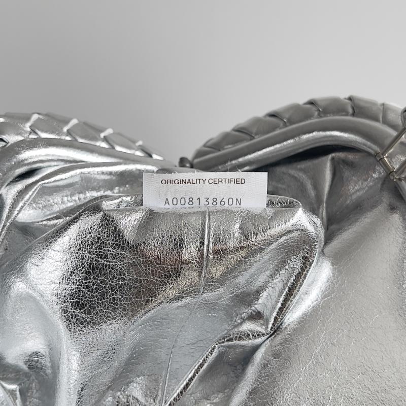 Bottega Veneta Small Lauren 1980 Bag Silver 804038