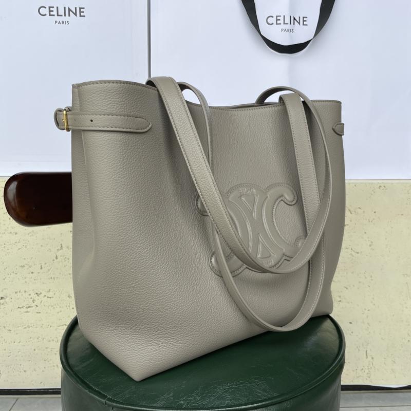 Celine Medium Cabas Grey 116853