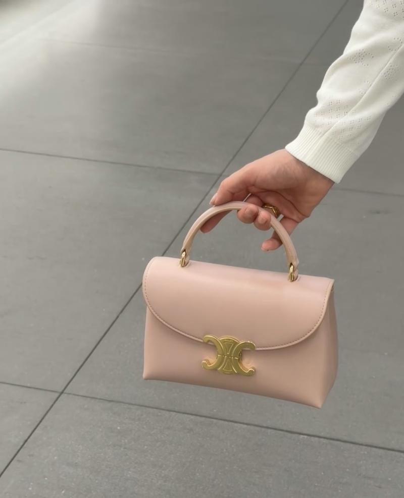 Celine Medium Nino Bag Pink 118113