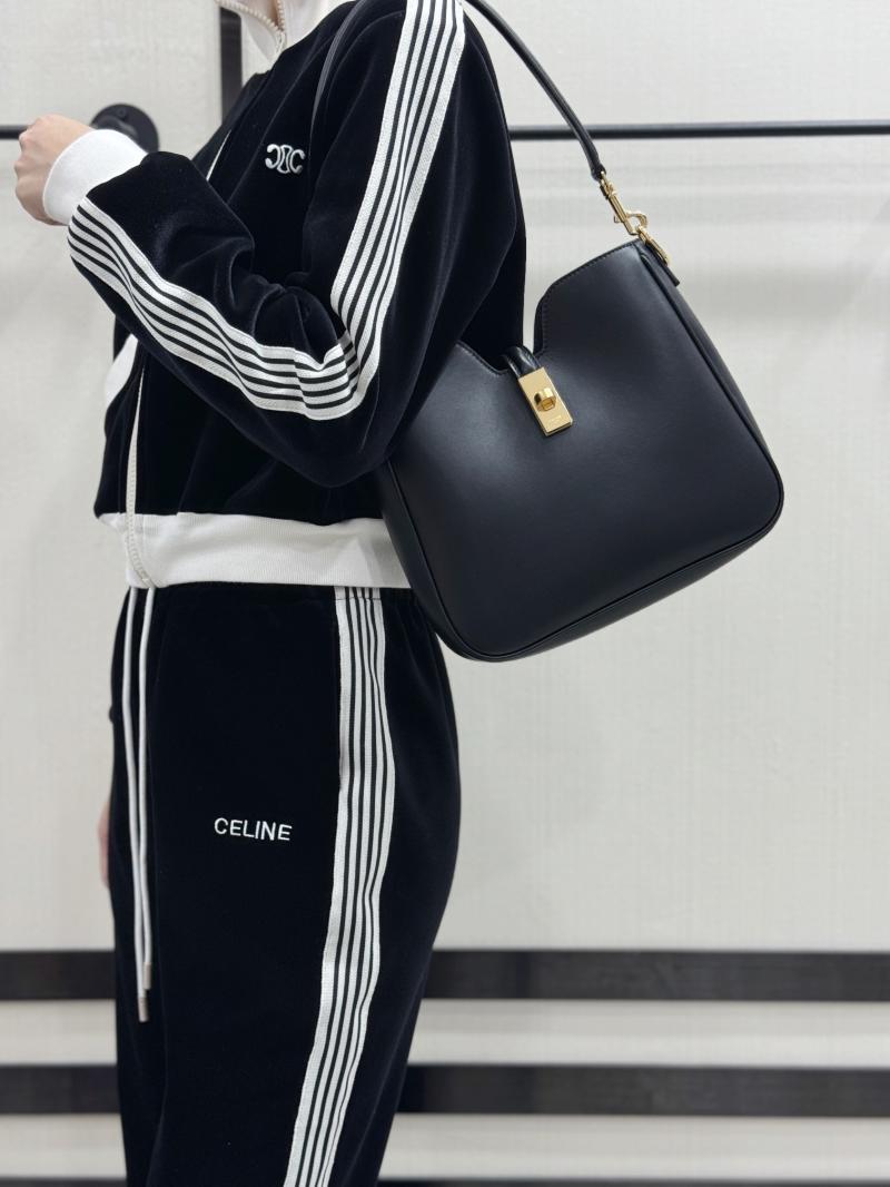 Celine Small Camille 16 Soft Bag Black 120693