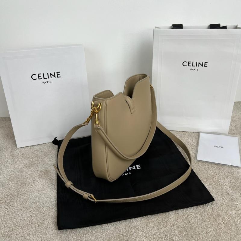 Celine Small Camille 16 Soft Bag Smoked Brown 120693