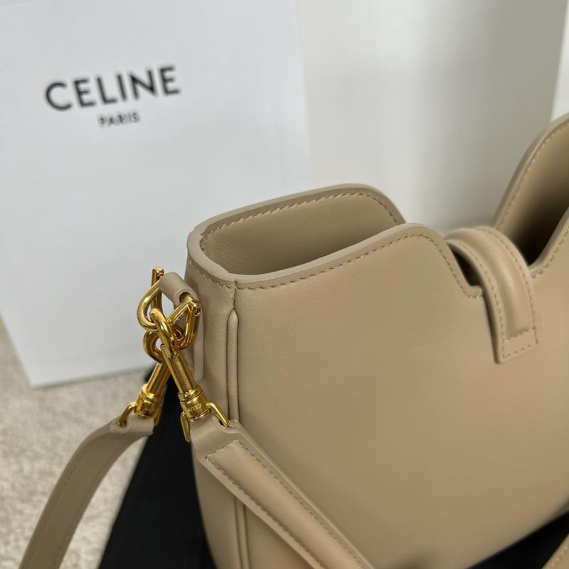 Celine Small Camille 16 Soft Bag Smoked Brown 120693
