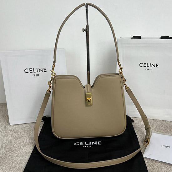 Celine Small Camille 16 Soft Bag Smoked Brown 120693