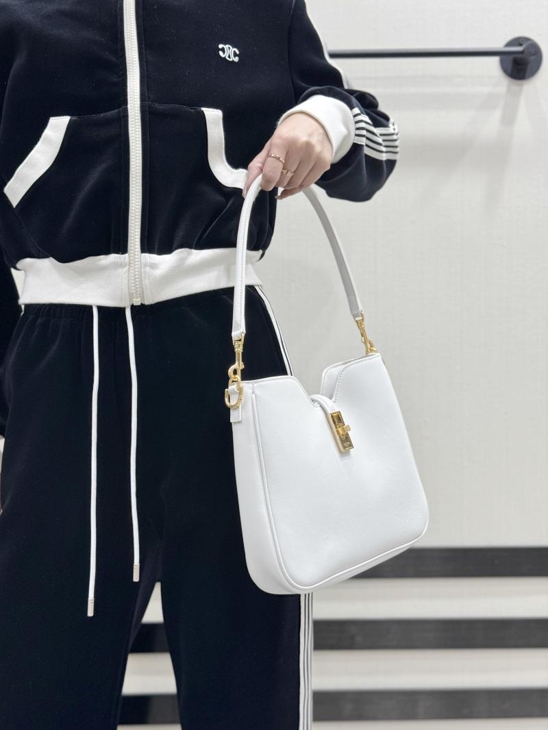 Celine Small Camille 16 Soft Bag White 120693
