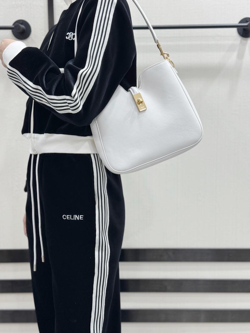 Celine Small Camille 16 Soft Bag White 120693