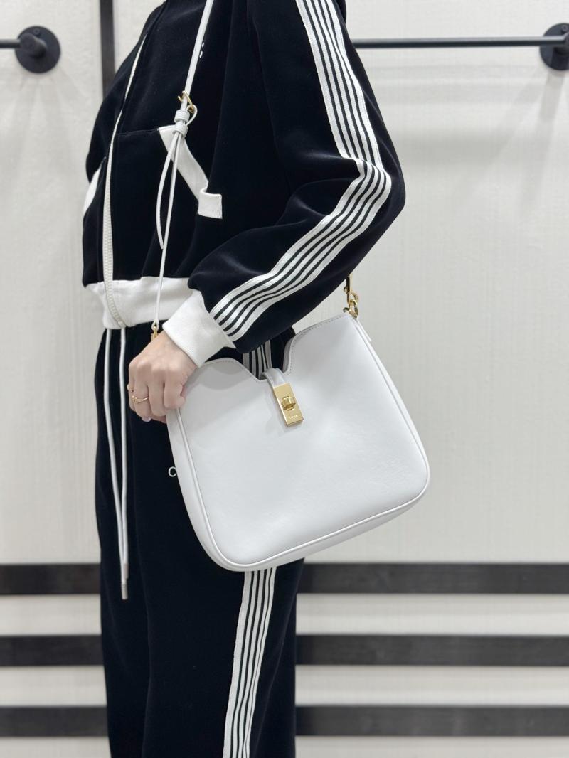 Celine Small Camille 16 Soft Bag White 120693
