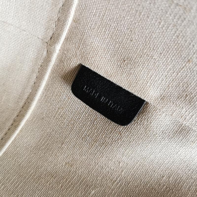 Celine Small Canvas Bucket Bag Black 198242