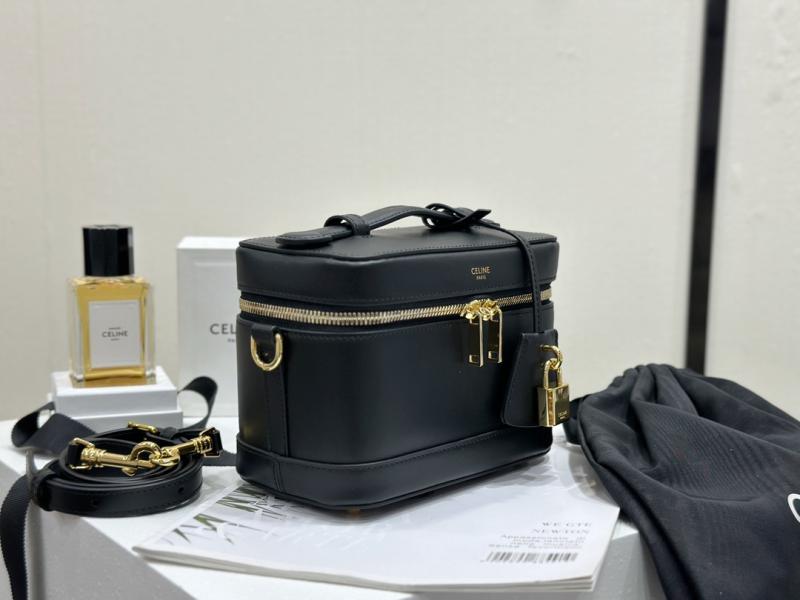 Celine Smooth Calfskin Vanity Black 119463