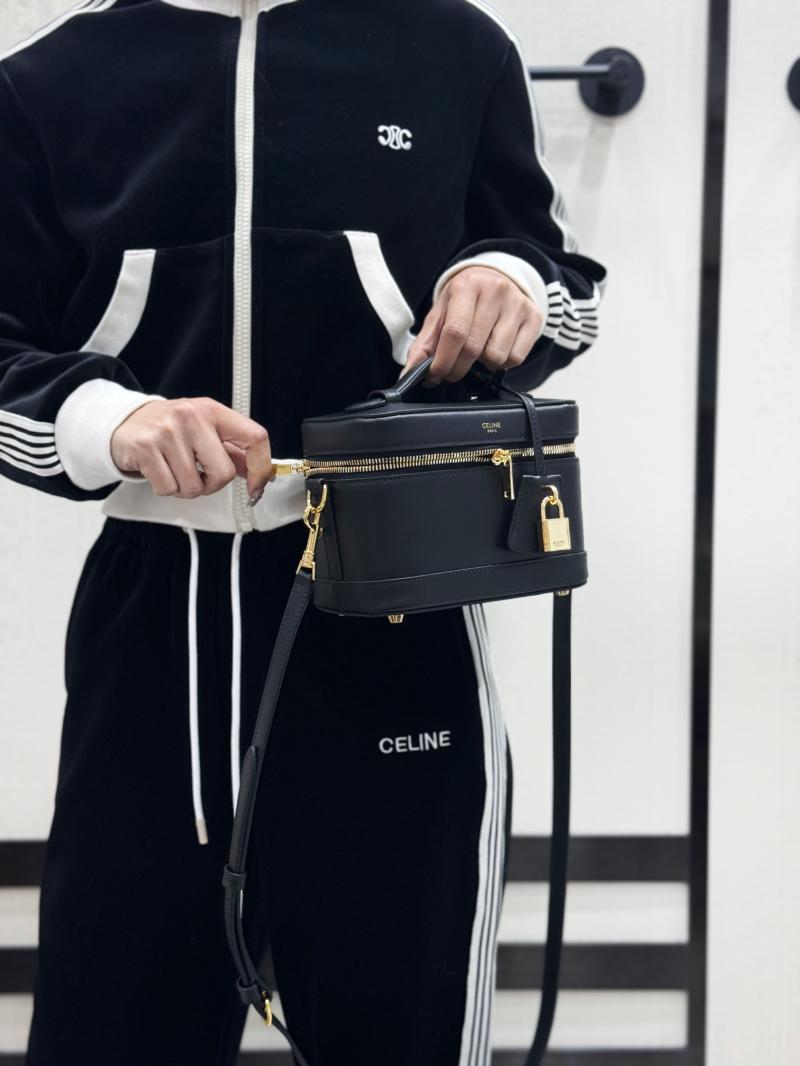 Celine Smooth Calfskin Vanity Black 119463