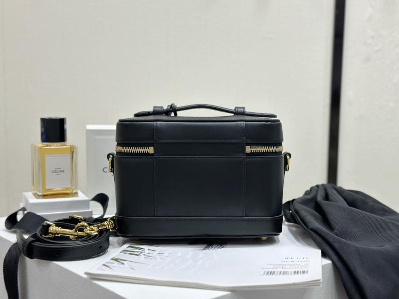 Celine Smooth Calfskin Vanity Black 119463