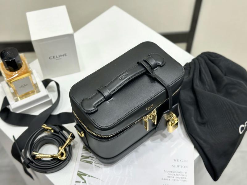 Celine Smooth Calfskin Vanity Black 119463